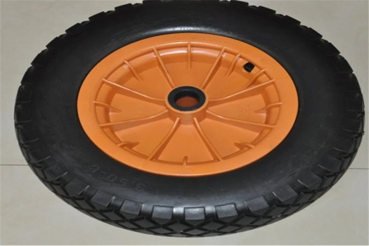 萱德3.50-8聚氨酯發泡輪真空輪胎，優質耐磨，高效承載