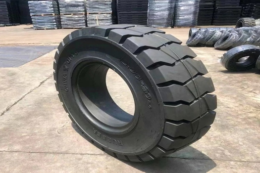 堅固耐用的HANUAN TIRE-6.50-10 28*9-15叉車實心輪胎