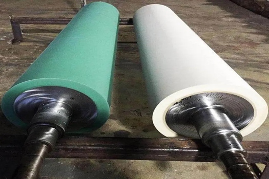 銀星工業印刷橡膠輥，耐磨耐高溫包膠輥滾筒托輥