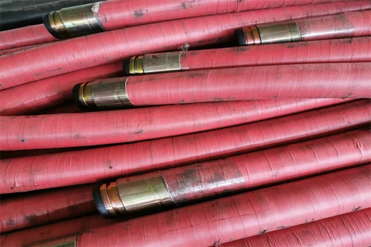 大口徑法蘭膠管，高壓橡膠注漿管，扣壓編織纏繞液壓油管