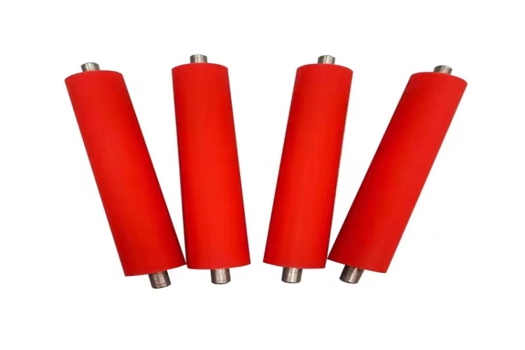 膠輥定制服務(wù)：PU聚氨酯滾筒包膠，耐高溫硅膠輥鍍鉻