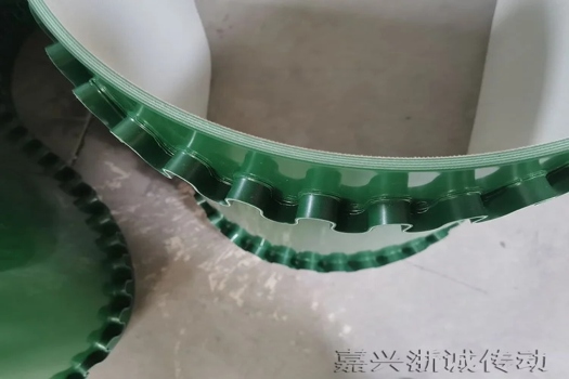 四布四膠6毫米厚輸送帶，綠色PVC傳送皮帶，提升流水線效率