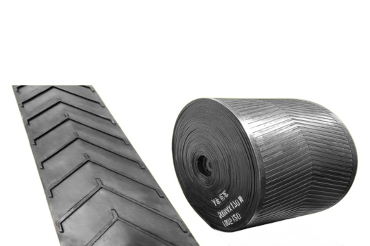 供應EP聚酯帆布橡膠輸送帶，耐磨耐高溫花紋帶