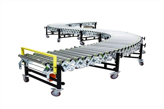 新良佐傳送帶流水線，動力滾筒線輸送機，快遞物流高效分揀