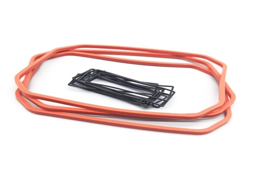 大口徑O型硅膠密封圈，橡膠充氣密封條，空心閥門三元乙丙充氣氣囊