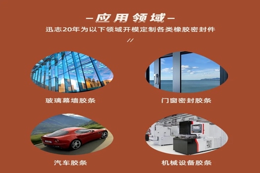 氯丁橡膠密封條，迅志建材窗戶防風(fēng)膠條定制服務(wù)