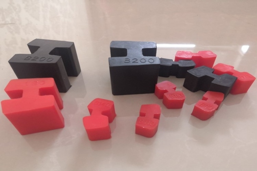 H型彈性塊聯軸器緩沖塊，國標減震制品，橡膠聚氨酯材質