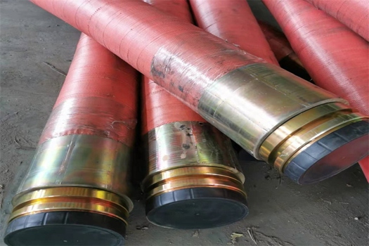 大口徑法蘭式輸水管，高壓編織纏繞膠管，耐磨橡膠軟管