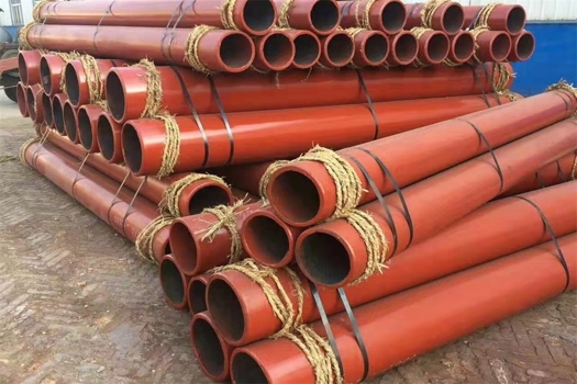 DN50襯膠襯四氟碳鋼管，給水專用無縫管道，高效耐腐蝕