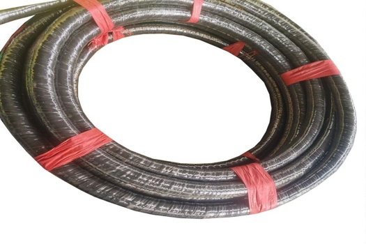 輸水夾布膠管空氣低壓黑色，耐磨耐油噴砂工業橡膠管