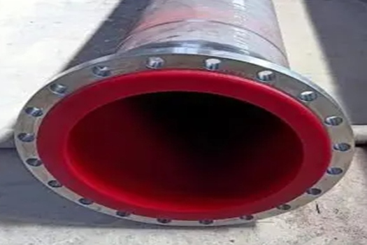 PP石油化工鋼襯聚氨酯脫硫襯膠管，廠家直供，法蘭連接可定制